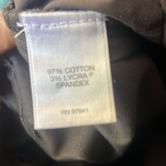 New! J. Jill Grey Stretch Live in Chinos Brushed cotton blend straight leg Pants - Picture 6 of 8